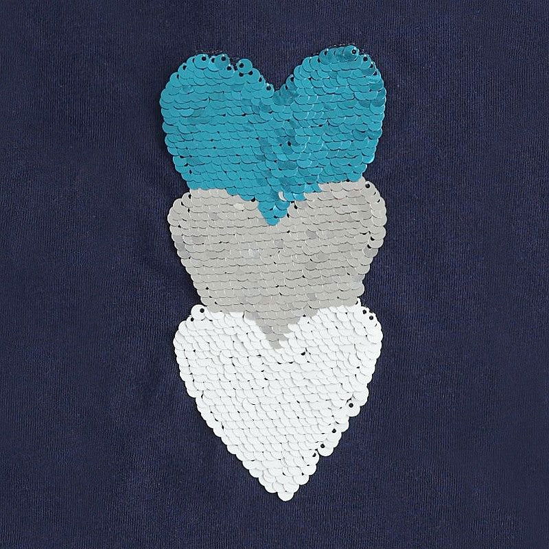 iDO 44748 Koszulka z krótkim rękawem dla dziewczynki kolor granatowy -  - #tag1# - #tag2# - #tag3# - #tag4#