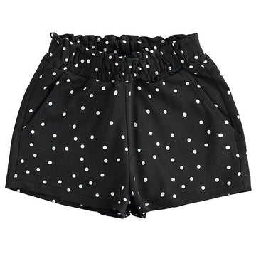 iDO 44765 Krótkie spodenki dla dziewczynki kolor czarny -  - #tag1# - #tag2# - #tag3# - #tag4#