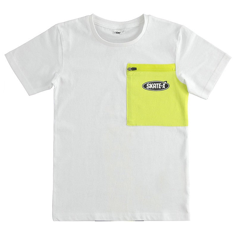 iDO 44809 Koszulka z krótkim rękawem dla chłopca kolor biały -  - #tag1# - #tag2# - #tag3# - #tag4#