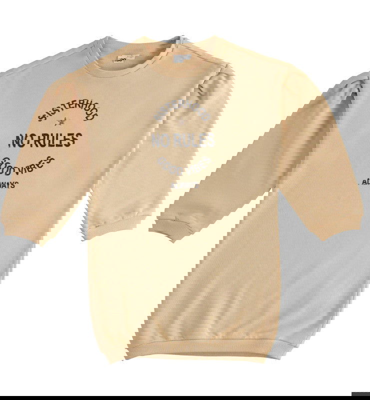 iDO 45640-0951 Sukienka dresowa dla dziewczynki kolor beż -  - #tag1# - #tag2# - #tag3# - #tag4#