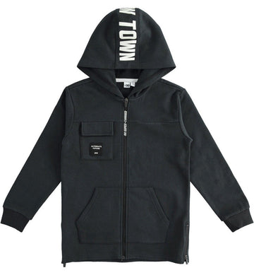 iDO 45724-0658 Bluza z kapturem dla chłopca kolor czarny -  - #tag1# - #tag2# - #tag3# - #tag4#