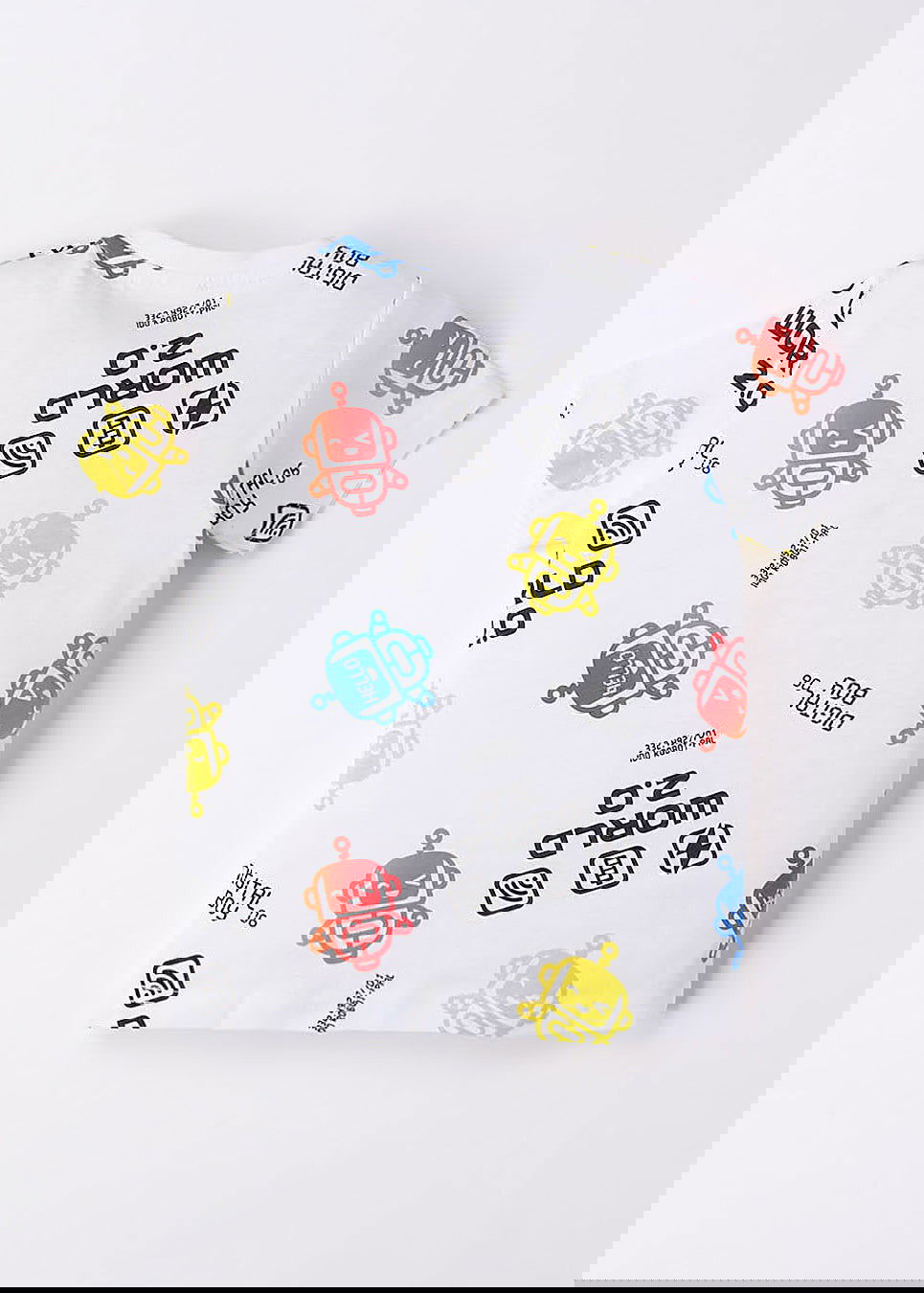 iDO 46209-6V95 Koszulka z nadrukiem chłopiec kolor biały -  - #tag1# - #tag2# - #tag3# - #tag4#