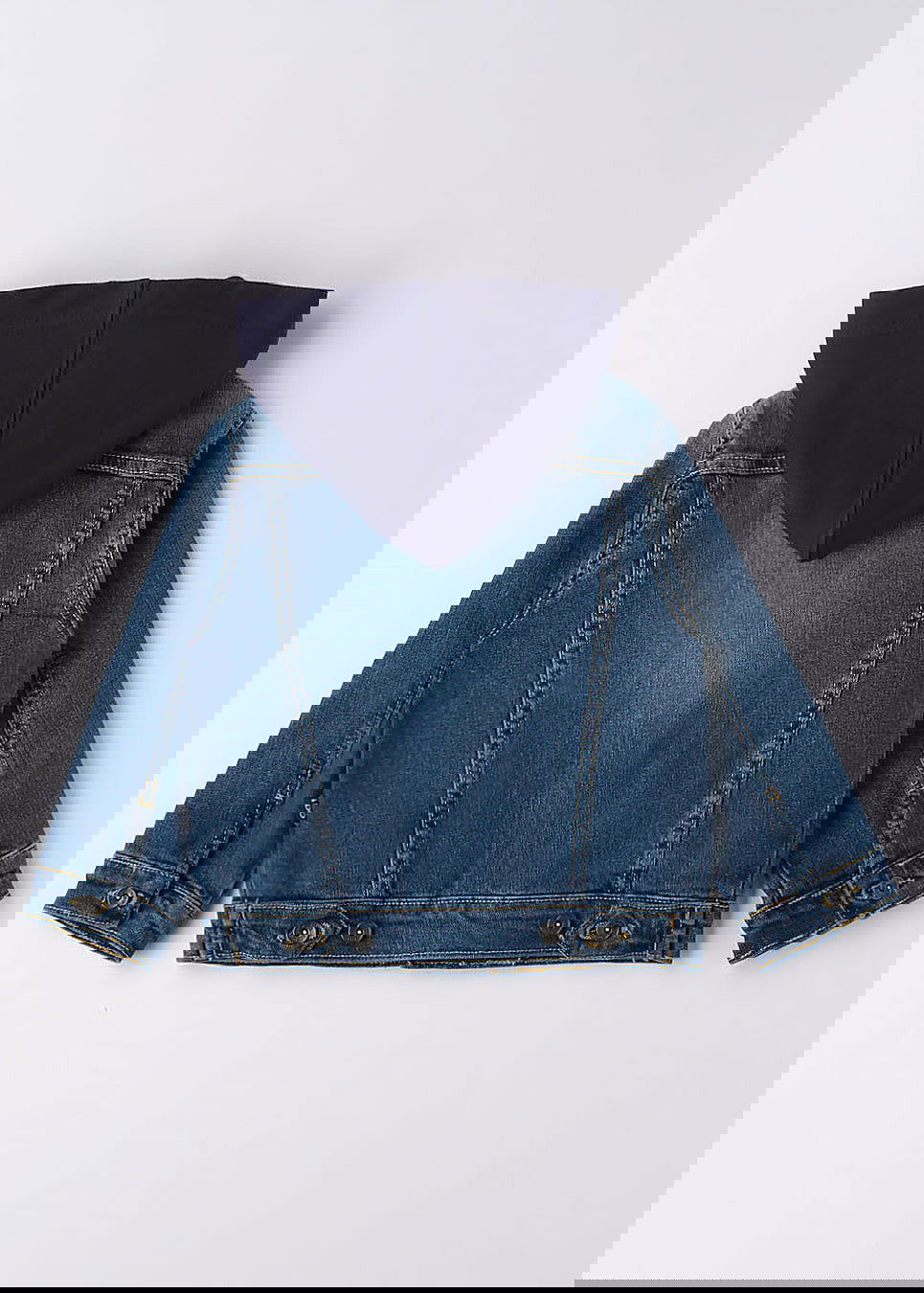 iDO 46266-7450 Kurtka jeans chłopiec kolor granat -  - #tag1# - #tag2# - #tag3# - #tag4#