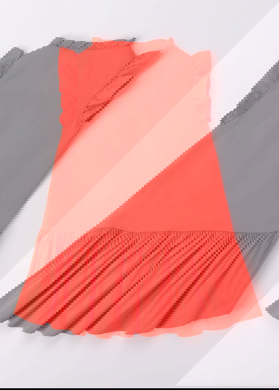 iDO 46307-2137 Sukienka bawełniana dziewczynka kolor koral -  - #tag1# - #tag2# - #tag3# - #tag4#