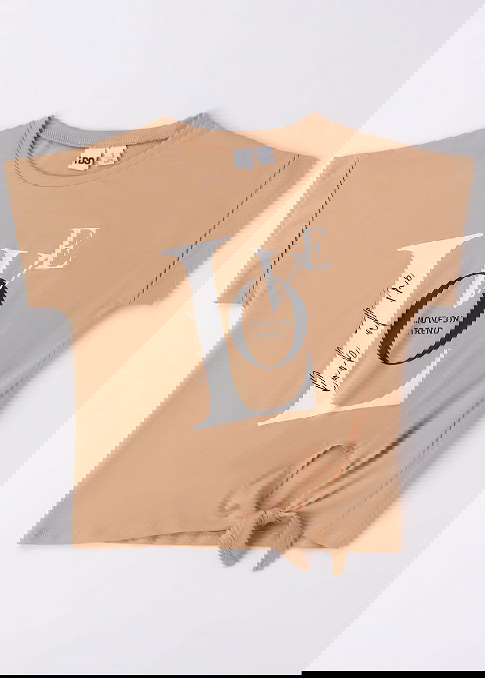 iDO 46528-0732 Koszulka krótki rękaw dziewczynka kolor beż -  - #tag1# - #tag2# - #tag3# - #tag4#