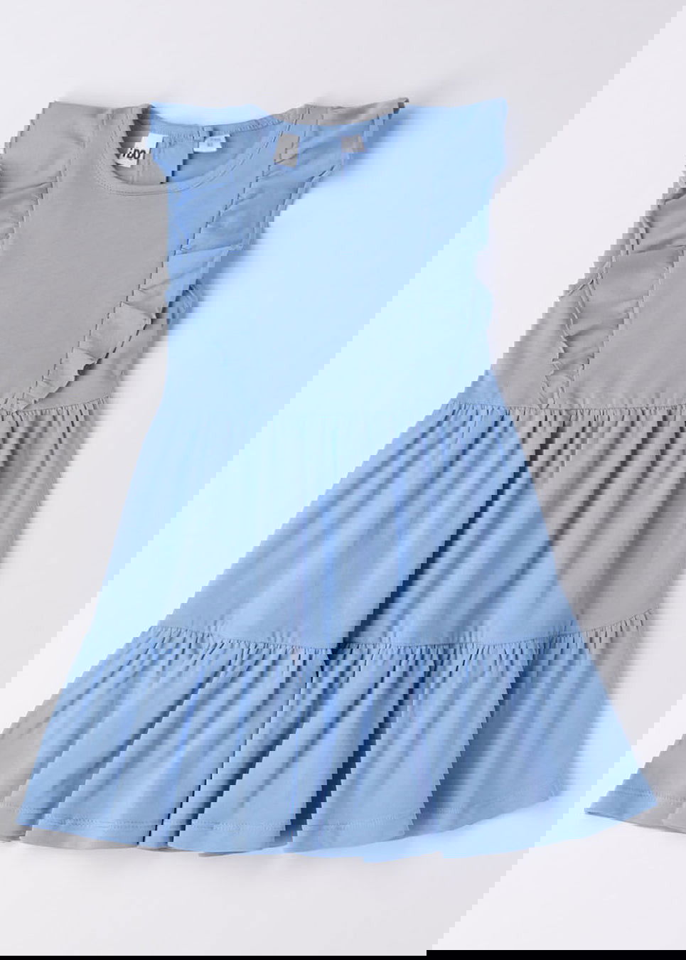 iDO 46733-3624 Sukienka z falbanką dziewczynka kolor niebieski -  - #tag1# - #tag2# - #tag3# - #tag4#