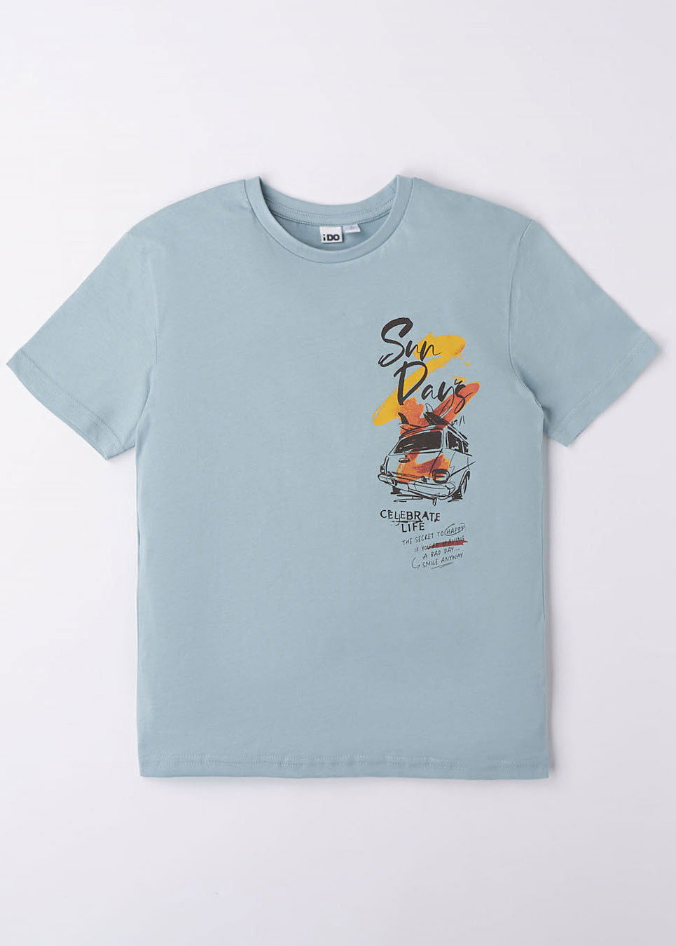 iDO 46810-3921 Koszulka krótki rękaw chłopiec kolor niebieski -  - #tag1# - #tag2# - #tag3# - #tag4#