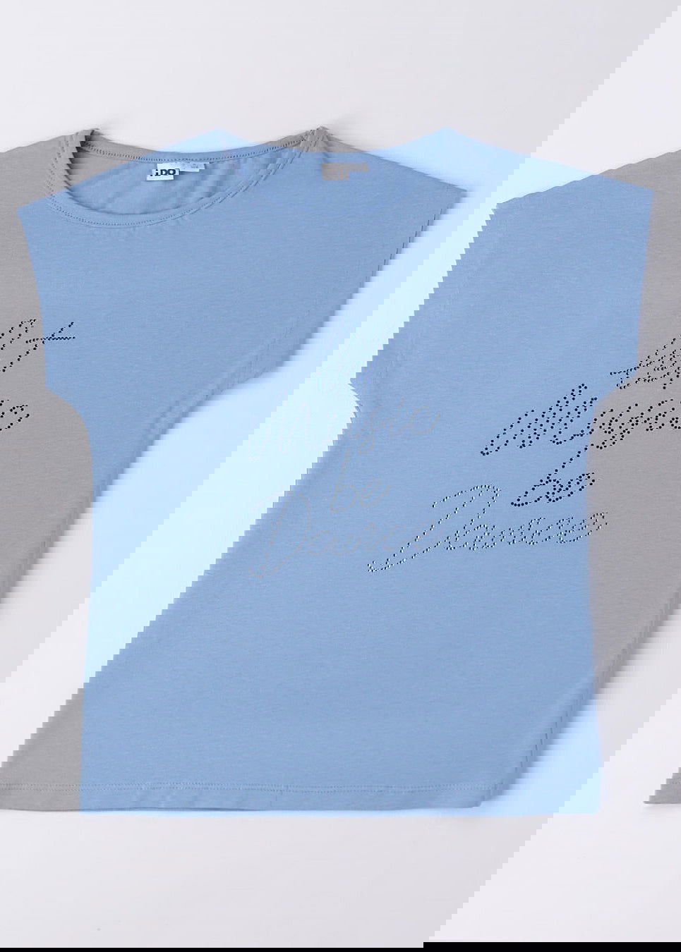 iDO 46865-3624 Koszulka krótki rękaw dziewczynka kolor niebieski -  - #tag1# - #tag2# - #tag3# - #tag4#