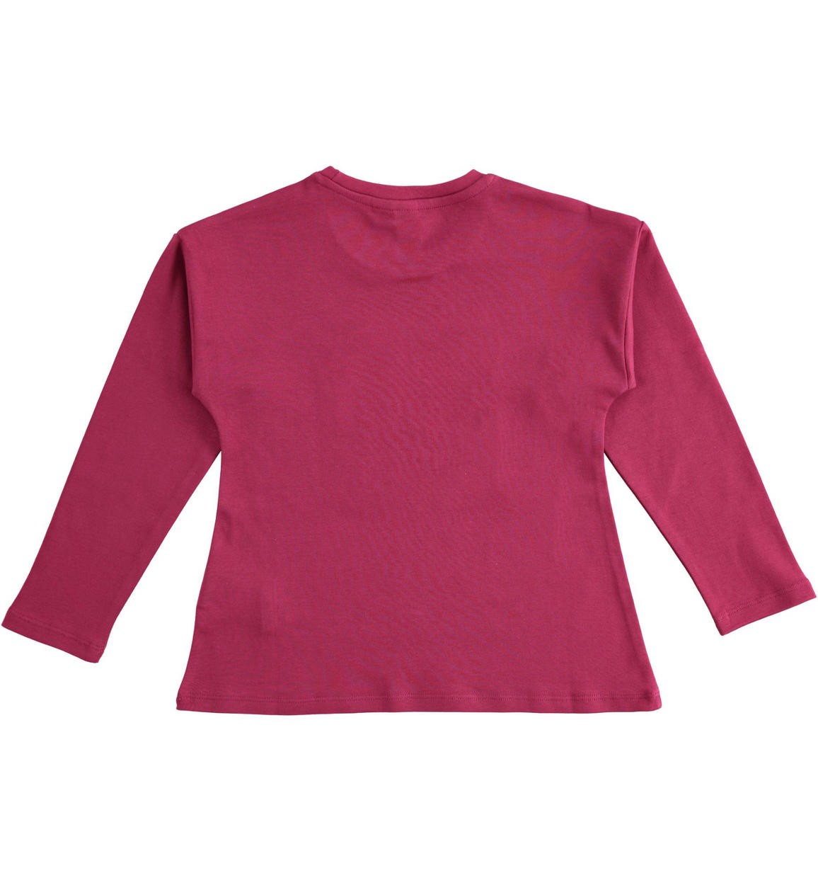 iDO Bluzka z długim rękawem dla dziewczynek K938-2655 bordo -  - #tag1# - #tag2# - #tag3# - #tag4#