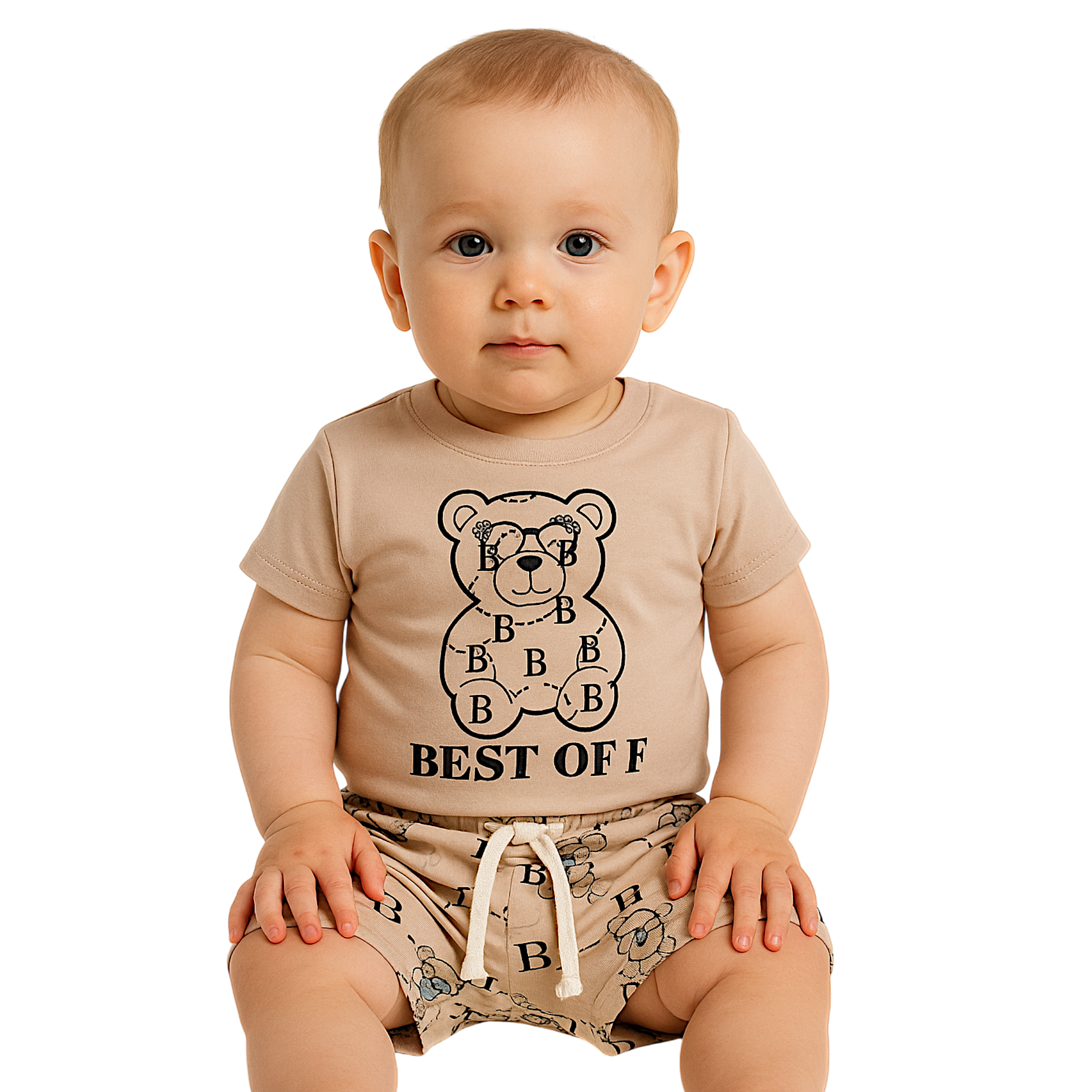 Boy's beige set Partner 4500-28425-1