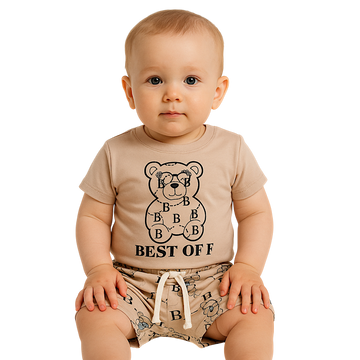 Boy's beige set Partner 4500-28425-1