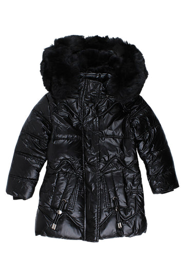 Happy House KK2264-27925 black girls' winter jacket