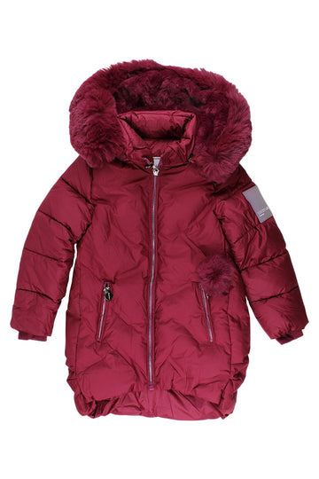 Happy House KK2315-27925 Burgundy Girls' Winter Jacket