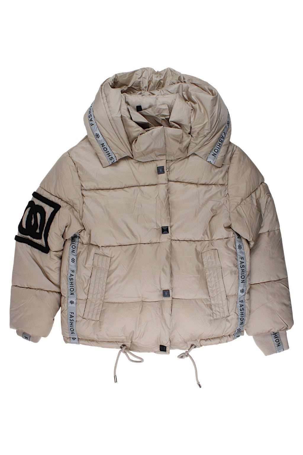 Beige girls' winter jacket Happy House KK2362-27925