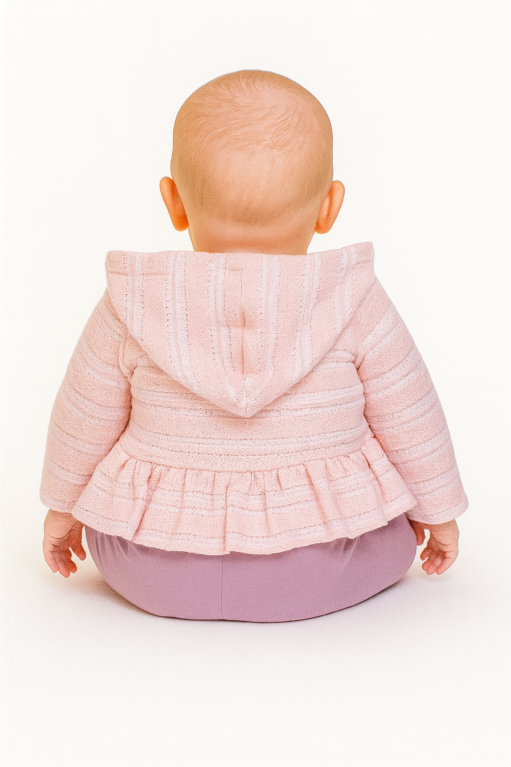Girls' sweater set, apricot, Arif Baby 1020-16725