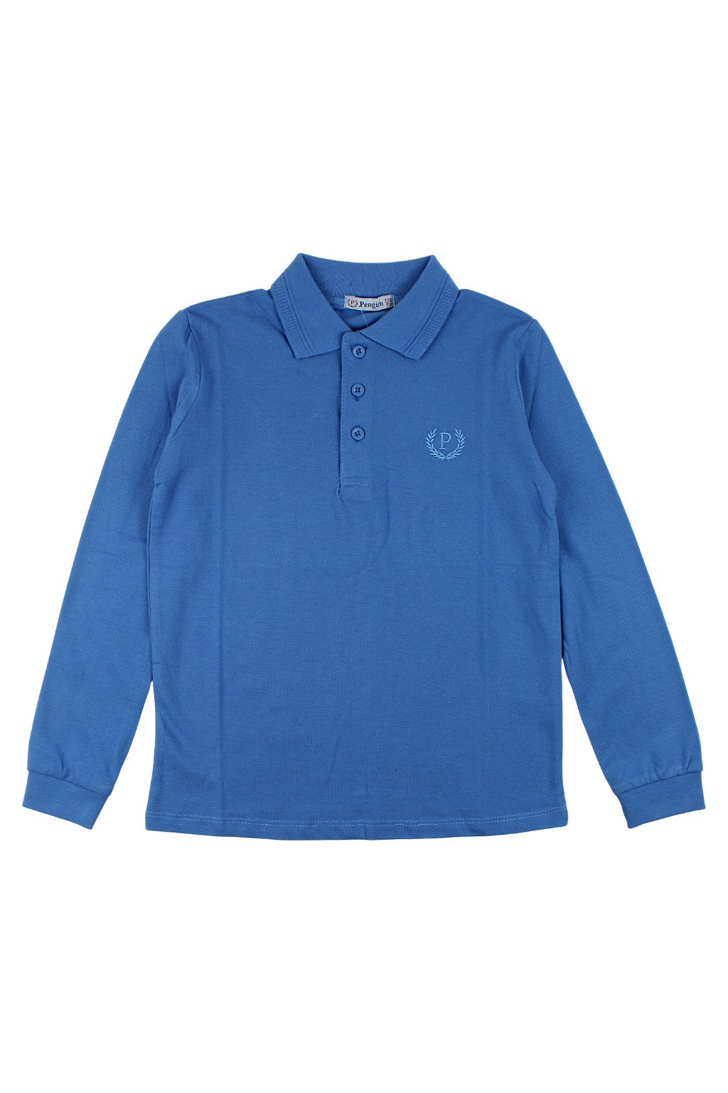 Boy's blue polo shirt Pengim P1940-51125