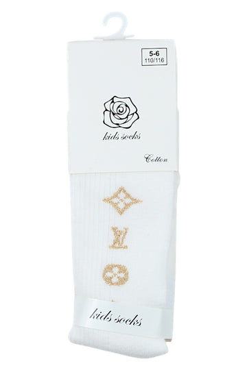 Cream girls' tights Pier Lone Pl-1753-291025