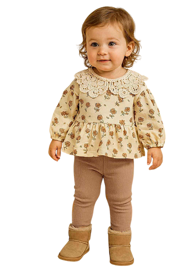 Vovido V2802-11925 camel collar set for girls