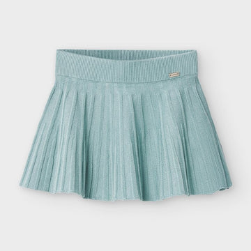 Jersey skirt for girls Mayoral 2938-55 turquoise