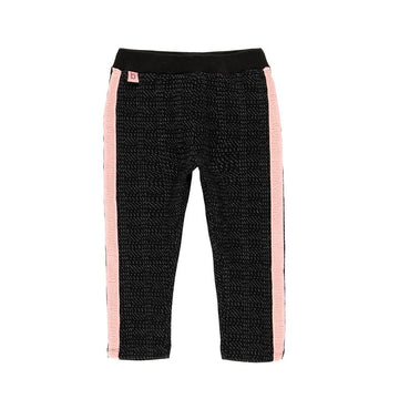 Baby Boboli knitted pants for girls 241085-8116 anthracite color
