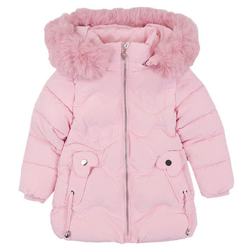 Winter coat girl pink FA691-71023 GKMOD
