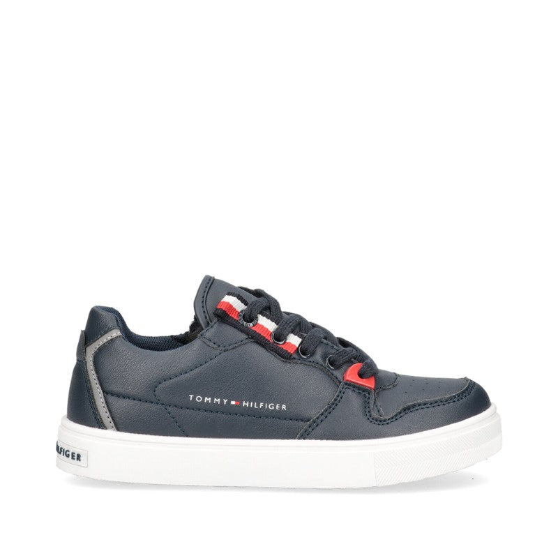 TOMMY HILFIGER T3B4-32063-0193800 boys' sneakers, navy blue