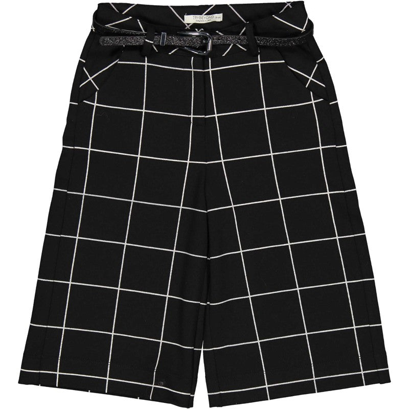 Girls' Culottes Trybeyond 92483-90Z Black