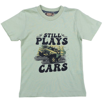 T-shirt Still Plays boy mint 509-26424 GKMOC