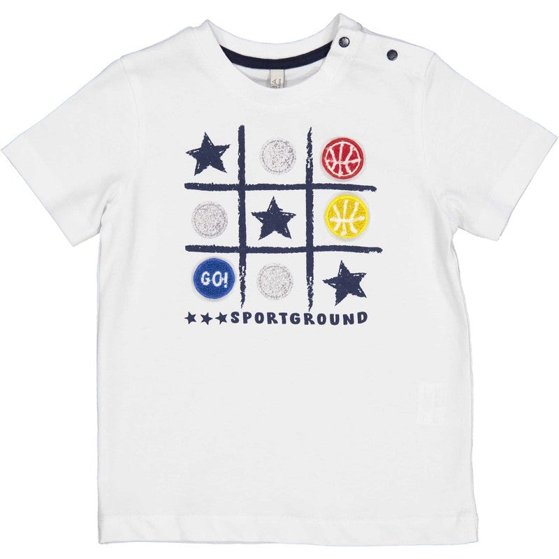 t-shirt for boys Birba&amp;Trybeyond 24083-15A white