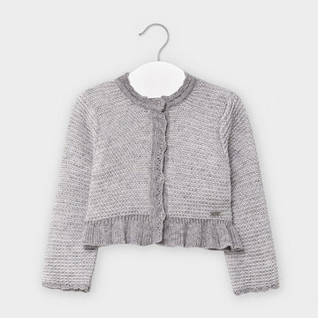 Mayoral 2360-17 Gray Knitted Sweater for Girls