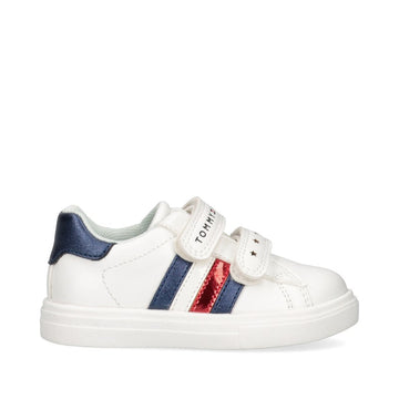 TOMMY HILFIGER girls sneakers T1A4-31147-0621X336 color white/blue