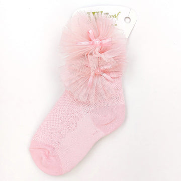 Lace socks scented girl pink 5070-7524 GKMOD