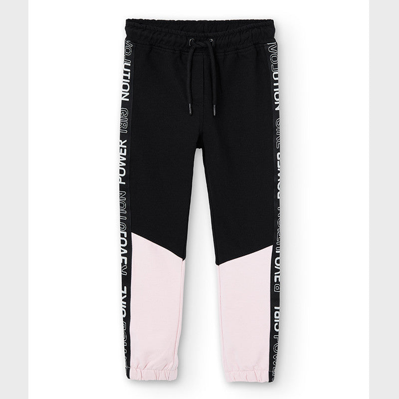Girls' sweatpants Boboli 405122-890 color black