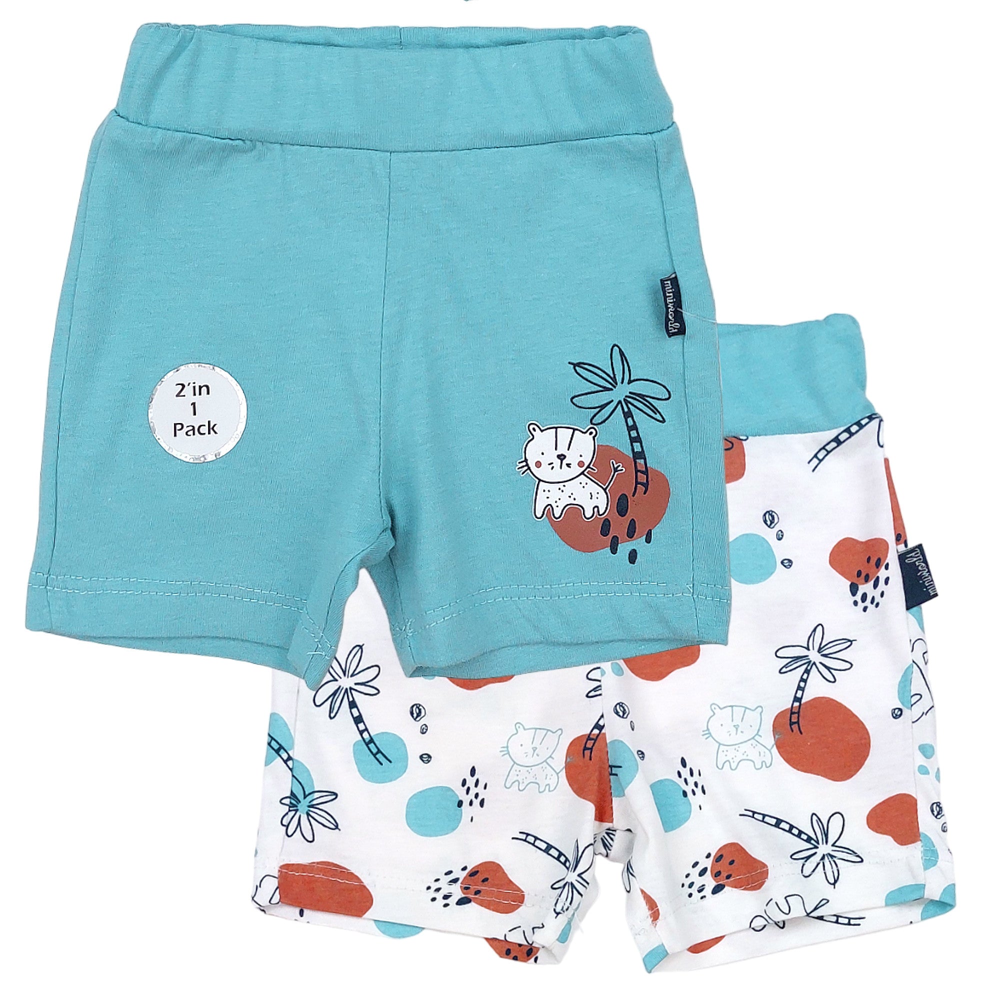Shorts 2Pack boy blue 18277-28524 GKMOC