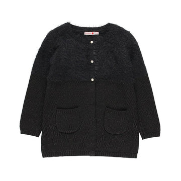 Boboli girl's sweater 721392-890 black