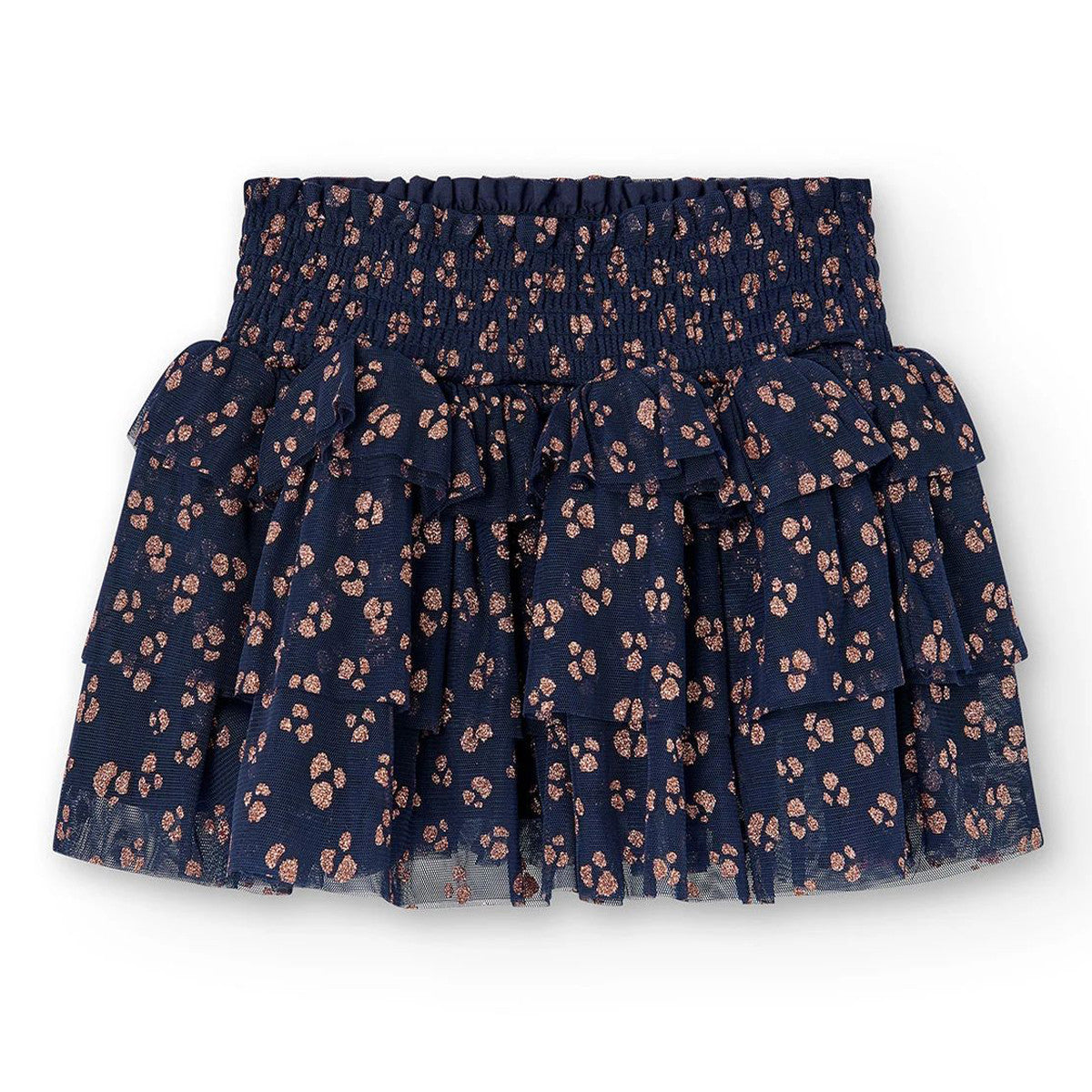 Boboli skirt 447094-9248 navy blue