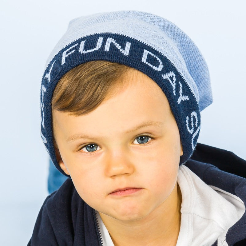Pupill Boy's transitional cap blue Joe