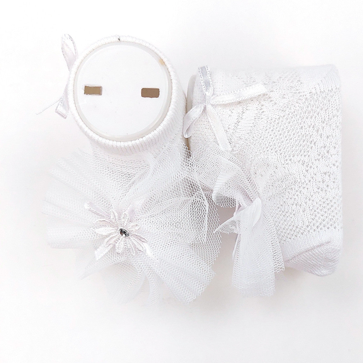 Lace socks scented girl white 4070-7524 GKMOD