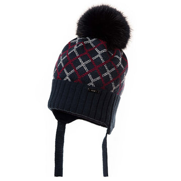 SEMIR III Boy's winter hat Jamiks JZD149 navy blue