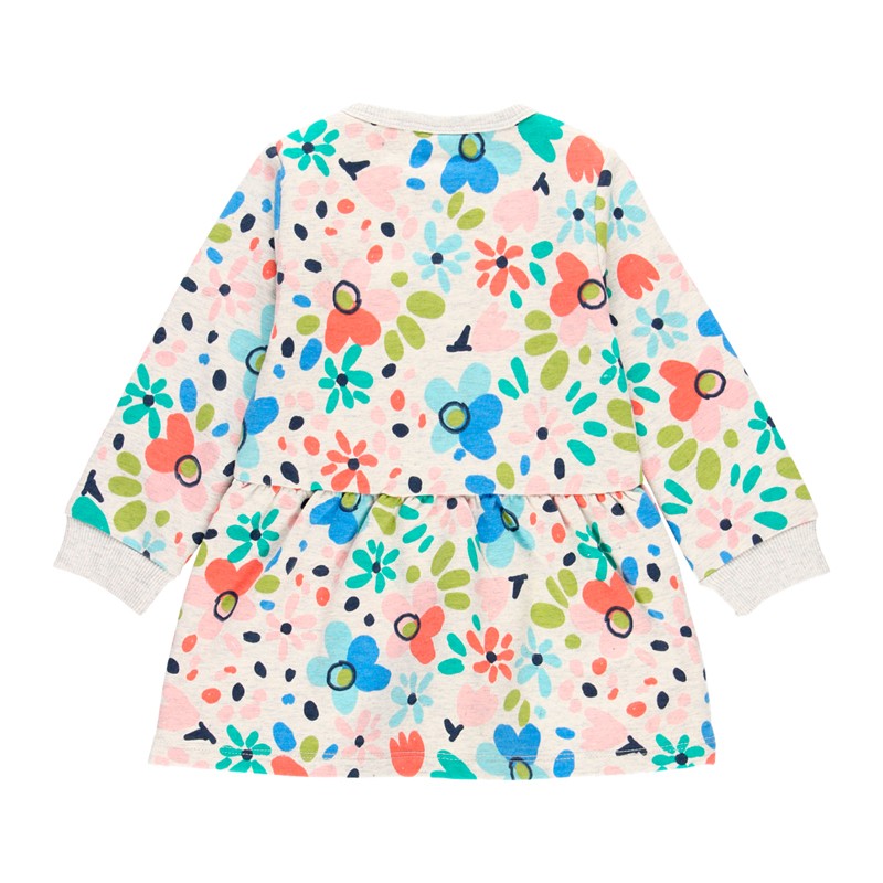 Floral dress for girls Boboli 213051-9667 color colorful