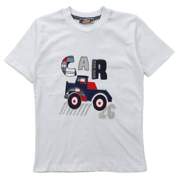 T-Shirt Car boy cream 508-9424 GKMOC
