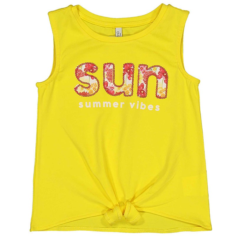 Trybeyond Tank Top Junior Girl 44424-00 35I Yellow