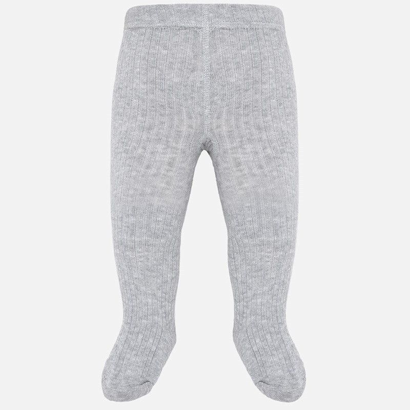 Warm tights with elastic band for girls Mayoral 10629-73 Silver