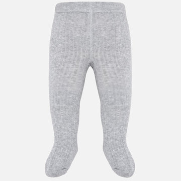 Warm tights with elastic band for girls Mayoral 10629-73 Silver