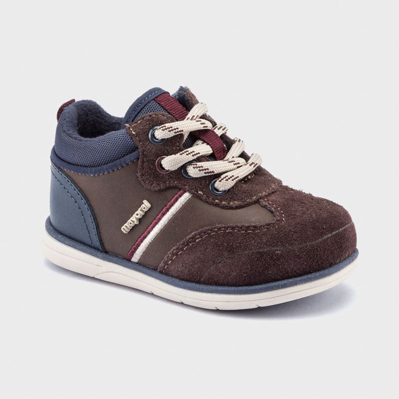 Mayoral 42166-34 boys' lined ankle boots, dark brown