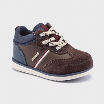 Mayoral 42166-34 boys' lined ankle boots, dark brown