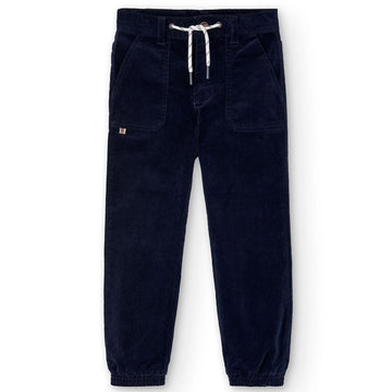 Boboli trousers 527194-2440 navy blue