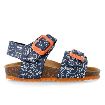 Garvalin 212661-A boys' sandals navy blue