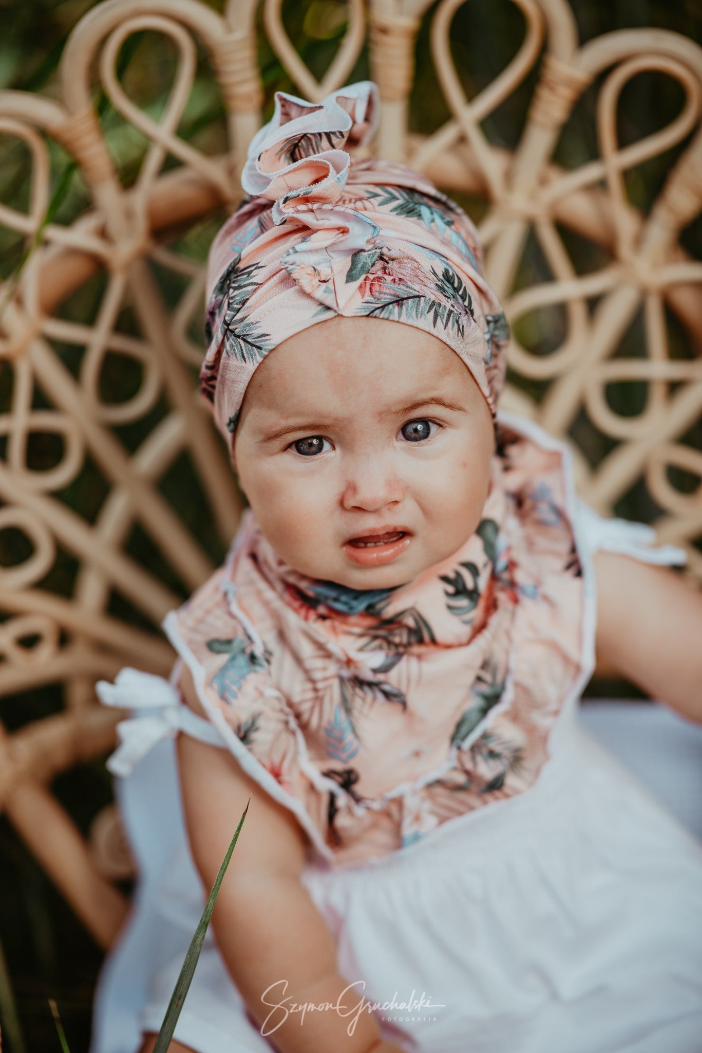 THEDA Cap for girls Jamiks JWD082-3 apricot color