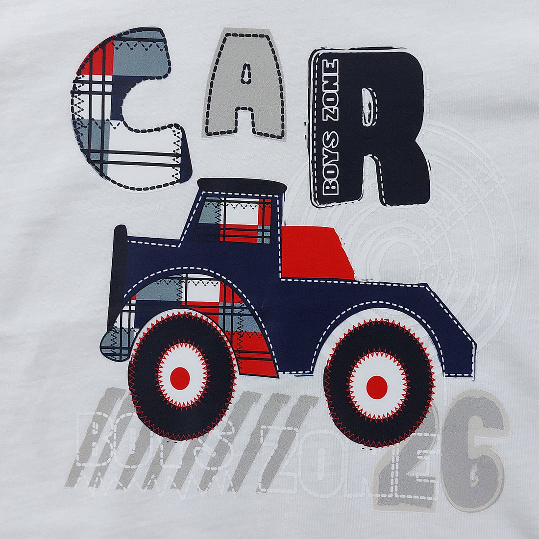 T-Shirt Car boy cream 508-9424 GKMOC
